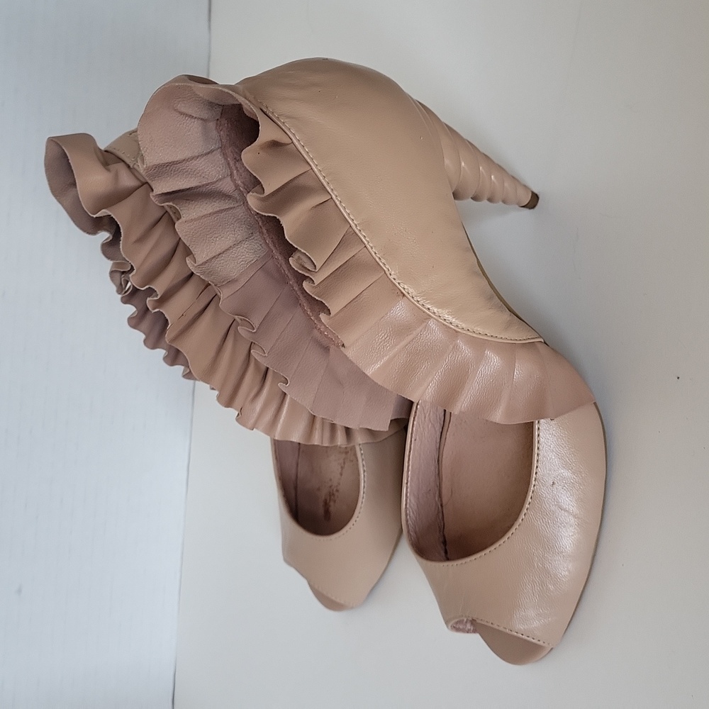 Jeffrey Campbell Nude Unicorn Heel